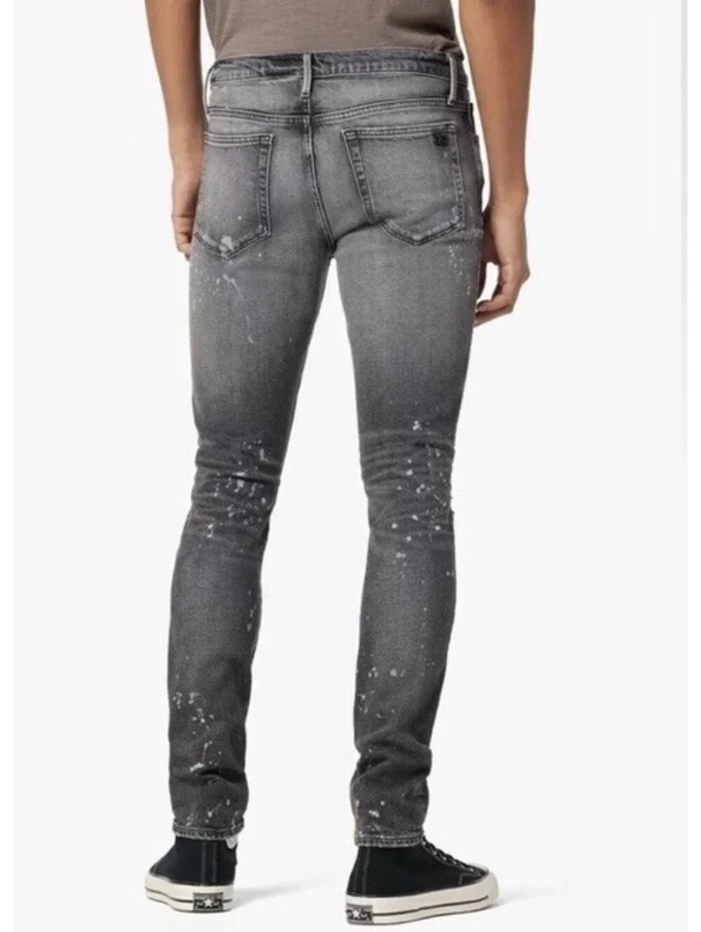 Joe's Jeans Mens The Legend Paint Splattered Distressed Skinny Jeans Size 42x34